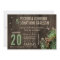Rustic Backyard Barn Wood Hens and Chicks Wedding