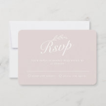 Rustic Backyard Botanical Leaf Hand Script Wedding