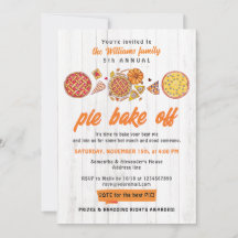 Rustic Bake Off Cook Off Friendsgiving Pumpkin Pie