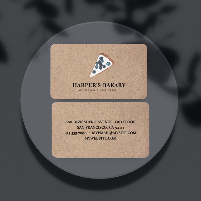 Rustic Bakery Business Card | Kraft  (Creator Uploaded)