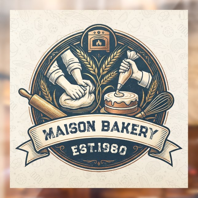 Rustic Bakery Store Pastry Dessert Sweet Cake Shop (Sheet 2)