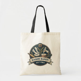 Rustic Bakery Store Pastry Dessert Sweet Cake Shop Tote Bag
