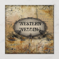 rustic barbed wire western country cowboy wedding