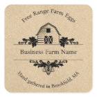 Rustic Barn Farmhouse Product Label