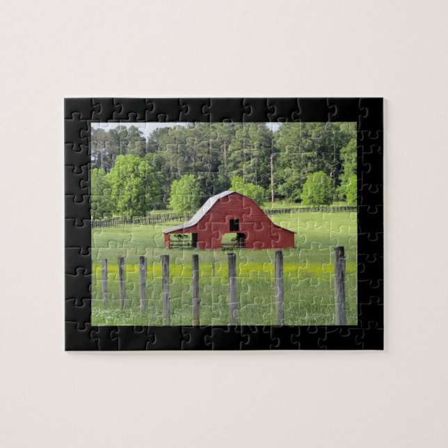 Rustic Barn Jigsaw Puzzle (Horizontal)