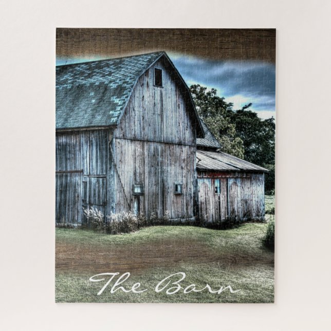 Rustic Barn Jigsaw Puzzle (Vertical)