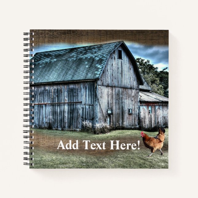 Rustic Barn Notebook (Front)