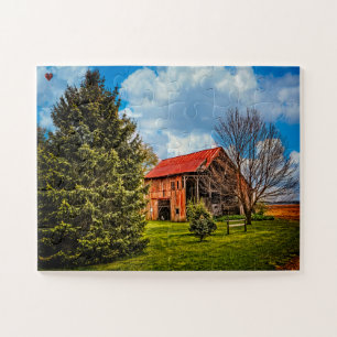 Rustic Barn Ohio Jigsaw Puzzle