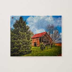Rustic Barn Ohio Jigsaw Puzzle