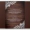 Rustic Barn Wood Lace Wedding Photo