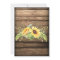 Rustic Barn Wood Sunflowers Antlers Wedding