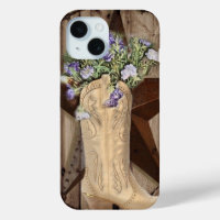 rustic barn wood wildflower cowboy western star