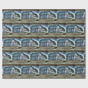 Rustic Barn Wrapping Paper