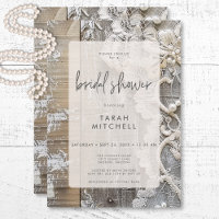 Rustic Barnwood & Bridal Lace Bridal Shower