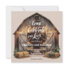 Rustic Barnyard Wedding