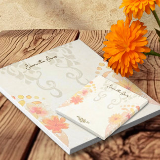 Rustic Baroque Floral Mexican Sacred Heart Post-it Notes