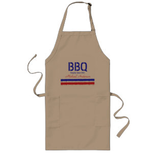 Rustic BBQ Apron Personalised Grilling Gift