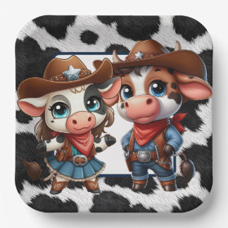 Rustic BBQ Paper Plate