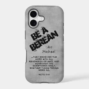 Rustic Be A Berean Bible Scripture Verse