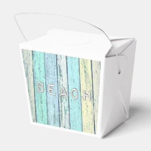 Rustic Beach Driftwood Favour Box