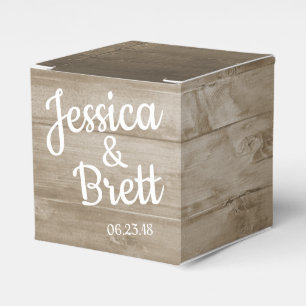 Rustic Beach Favour Box