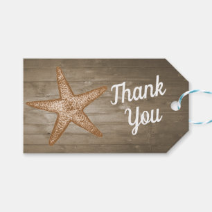 Rustic Beach Gift Tags