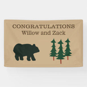 Rustic Bear Custom Banner