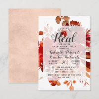 Rustic Beauty This Just Got Real Engagement Party
