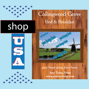 Rustic Bed and Breakfast 🌿 Promotional  Poster