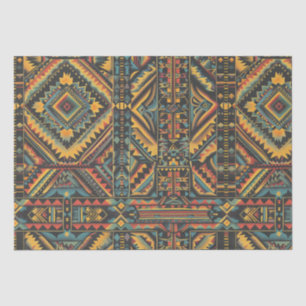 Rustic Beige "Centuries-Old Geometric Elegance" Ti Tissue Paper