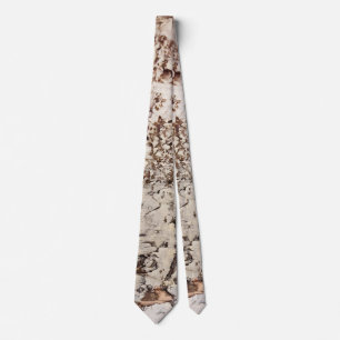 Rustic Birch Tree Bark  Tie