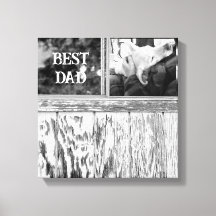 Rustic Black and White Photo of Wood and Windows