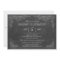 Rustic Black Chalkboard Holiday Celebration