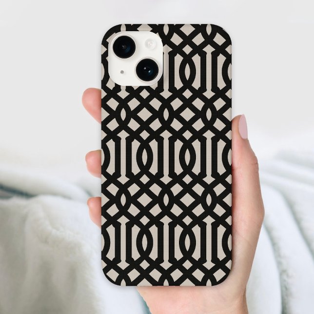 Rustic Black Trellis Case-Mate iPhone Case (Creator Uploaded)