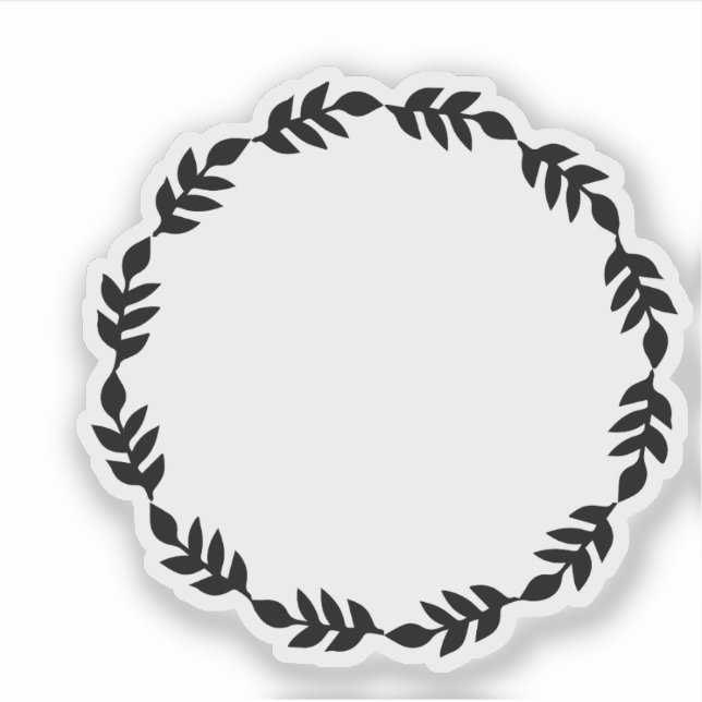 Rustic Black Wreath (Front)