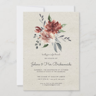 Rustic Bloom Floral Bridesmaid Brunch
