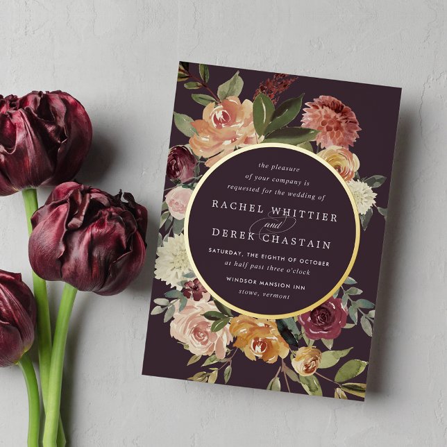 Rustic Bloom Watercolor Floral Wedding (Creator Uploaded)