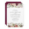 Rustic Bloom Wedding Invitation