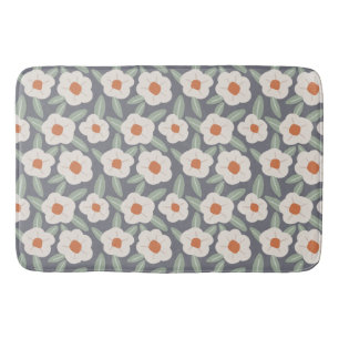 Rustic Blooms Bath Mat