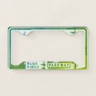 Rustic Blue Ridge Parkway shield - green