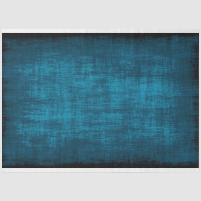 Rustic Blue Texture Background lg Decoupage Tissue Paper (Front)