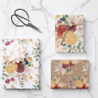 Rustic Bohemian Flowers Pampas Grass Greenery