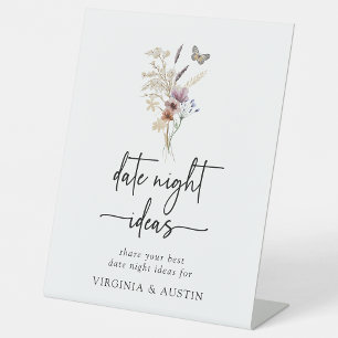 Rustic Boho Date Night Sign