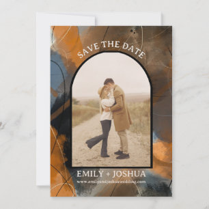 Rustic Boho Flat Save The Date Cards Artistic