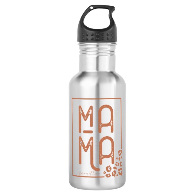 Rustic Boho Mama 532 Ml Water Bottle (Front)