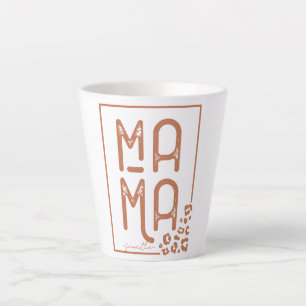 Rustic Boho Mama Latte Mug