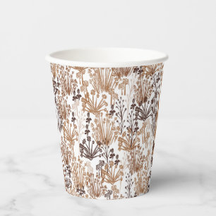Rustic Boho Thorn & Thistle Outdoorsy Paper Cups