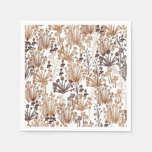 Rustic Boho Thorn & Thistle Outdoorsy Paper Napkin