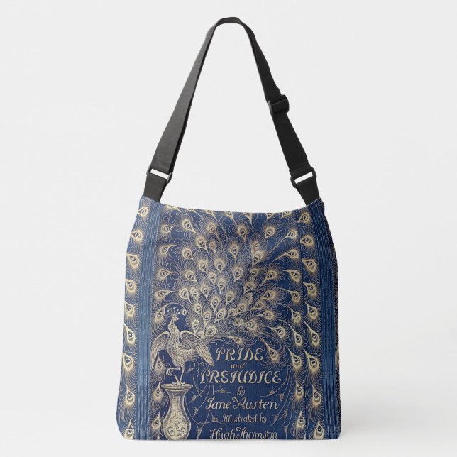 Rustic Book Cover Bags Pride And Prejudice (Front)