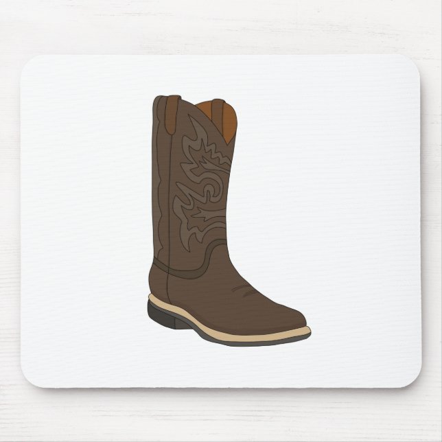 Rustic Boot Mouse Pad (Front)